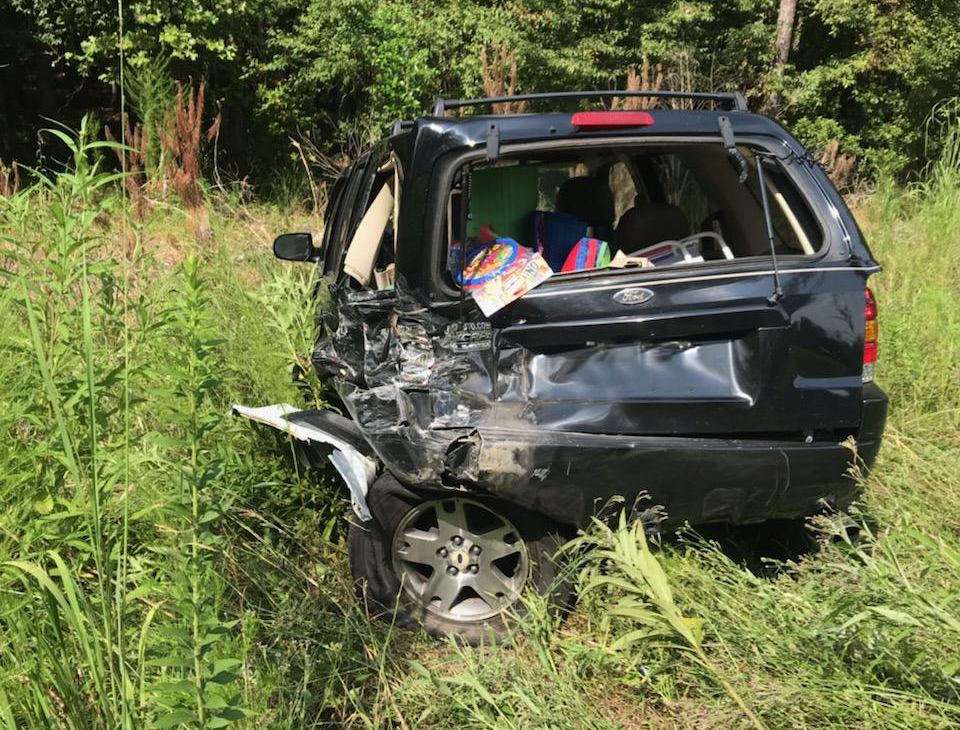 A pickup truck rear-ended a Ford SUV on Highway 61 in Dorchester County, SC, resulting in lifelong injuries to the SUV driver. The case settled for $1.6 million.